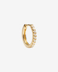 Kylee Hoop Medi – Single-Ohrring – 18kt vergoldet Kylee Hoop Medi – Single-Ohrring – 18kt vergoldet