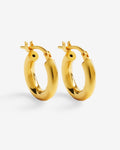 Tiny - Hoop Earrings - 18ct Gold–Plated Tiny - Hoop Earrings - 18ct Gold–Plated