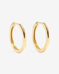 Lillian Small – Creoles – 18ct Gold–Plated Lillian Small – Creoles – 18ct Gold–Plated