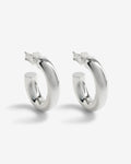 Ophelia Small – Hoop Earrings –  Silver Ophelia Small – Hoop Earrings –  Silver