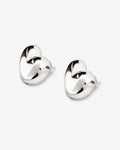 Puffy Heart Medi – Ohrstecker – Silber Puffy Heart Medi – Ohrstecker – Silber