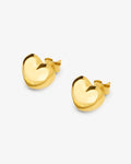 Puffy Heart Mini – Ohrstecker – 18kt vergoldet Puffy Heart Mini – Ohrstecker – 18kt vergoldet