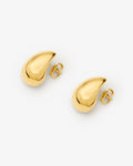 Puffy Elia Moon Mini – Stud Earrings – 14ct Gold-Plated Puffy Elia Moon Mini – Stud Earrings – 14ct Gold-Plated
