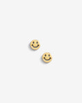 Smiley Studs – Ohrstecker – 18kt vergoldet Smiley Studs – Ohrstecker – 18kt vergoldet