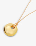 Pebbles Cord Necklace – Halsketten – 18kt vergoldet Pebbles Cord Necklace – Halsketten – 18kt vergoldet