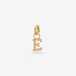 E – Buchstaben-Anhänger – 18kt vergoldet E – Buchstaben-Anhänger – 18kt vergoldet