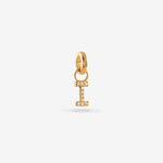 I – Pendentif Lettre – plaqué or 18 carats I – Pendentif Lettre – plaqué or 18 carats