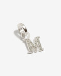 M – Buchstaben-Anhänger – Silber M – Buchstaben-Anhänger – Silber
