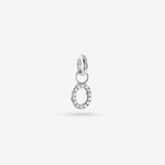 O – Letter Charms – Silver O – Letter Charms – Silver
