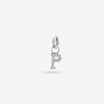 P – Letter Charms – Silver P – Letter Charms – Silver