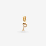 P – Letter Charms – 18ct Gold-plated P – Letter Charms – 18ct Gold-plated