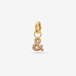 & – Pendentif lettre – plaqué or 18 carats & – Pendentif lettre – plaqué or 18 carats