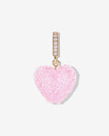 Jelly Heart Baby Pink – Kettenanhänger  – 18kt vergoldet Jelly Heart Baby Pink – Kettenanhänger  – 18kt vergoldet