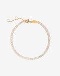 Tennis Bracelet – Bracelets – 18ct Gold–Plated Tennis Bracelet – Bracelets – 18ct Gold–Plated