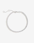 Tennis Bracelet – Bracelets – Silver Tennis Bracelet – Bracelets – Silver