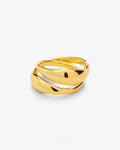Chubby Two-in-One Ring – Rings – 18ct Gold–Plated Chubby Two-in-One Ring – Rings – 18ct Gold–Plated