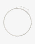Bolder Tennis Choker – Necklaces – Silver Bolder Tennis Choker – Necklaces – Silver