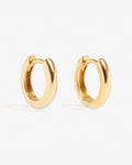 Lillian Micro - Hoop Earrings - 18ct Gold–Plated