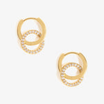 Harlow – Creoles – 18kt Gold-plated
