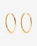 Lillian Biggie - Hoop Earrings - 18ct Gold–Plated