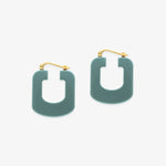 Dice Earrings Winter Mint – Creolen – 18kt vergoldet