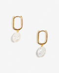 Dara – Hoop Earrings – 18kt Gold-Plated