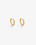 Rosalie Medi – Hoop Earrings – 18ct Gold-Plated
