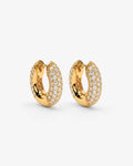 Mini Disco Hoops - Creolen - 18kt vergoldet