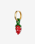 Mini Strawberry Earring - Creolen - 18kt vergoldet