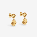 Mona – Ear studs – 18kt Gold-plated