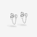 Julia – Stud Earrings – Silver