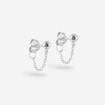 Michelle – Stud Earrings – Silver