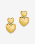 Kaya Love Drop Stud – Stud Earrings – gold-plated