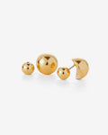 Aurora – Stud Earrings – 14ct Gold-Plated