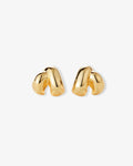 Beatrix Earrings - Stud Earrings - 18ct Gold-Plated