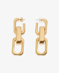 Big Tank Earring Vintage Gold – Creolen – vergoldet