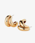 Orla Earrings - Stud Earrings - 18ct Gold-Plated