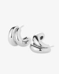 Orla Earrings - Stud Earrings -  Silver-Plated