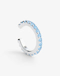 Kylee Aqua Cuff – Earcuff – Silber