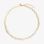 Summer White – Halsketten – 18k vergoldet