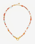 Beaded in Good Hands – Necklaces – 18kt Gold–Plated