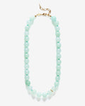 Ball Necklace - Seafoam - Necklaces - 18kt Gold-Plated