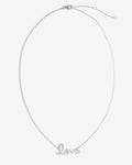 Love – Halsketten – Silber