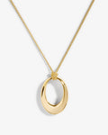 Oval Pebbles Necklace – Halsketten – 18kt vergoldet