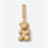 Salt Caramel Nostalgia Bear – Necklace Pendants – 18ct Gold–Plated