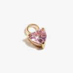 Love Charm Rosa – Anhänger – 18kt vergoldet