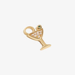 Martini Charm – Anhänger – 18k vergoldet