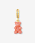 Peachy Nostalgia Bear – Necklace Pendants – 18ct Gold–Plated