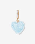 Jelly Heart Baby blue – Necklaces  – 18ct Gold-Plated