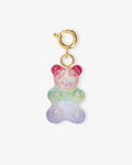 Rainbow Nostalgia Bear Charm – Pendants – 18ct Gold-Plated
